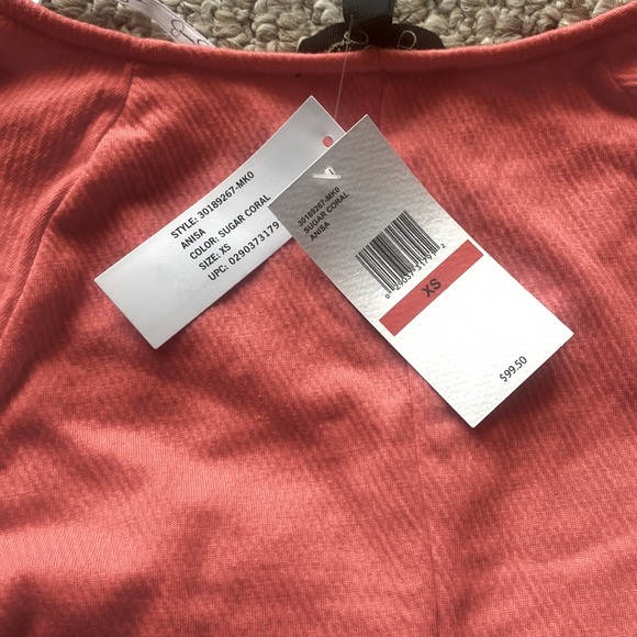 Jessica Simpson Sugar Coral Anisa Sweetheart Ruched Dress XS/S - Picture 11 of 11